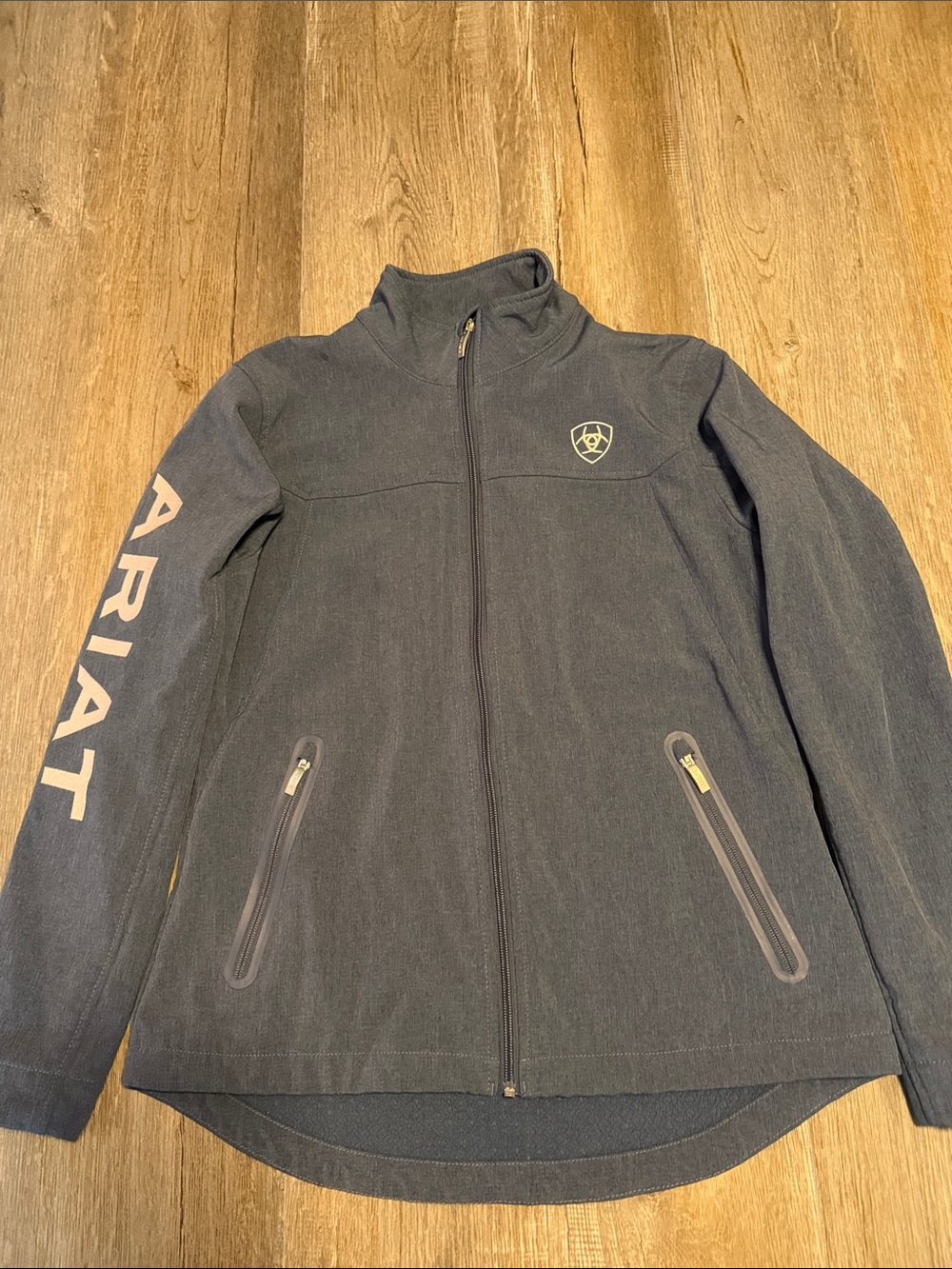 Ariat Dark Blue Full-Zip Lightweight Jacket